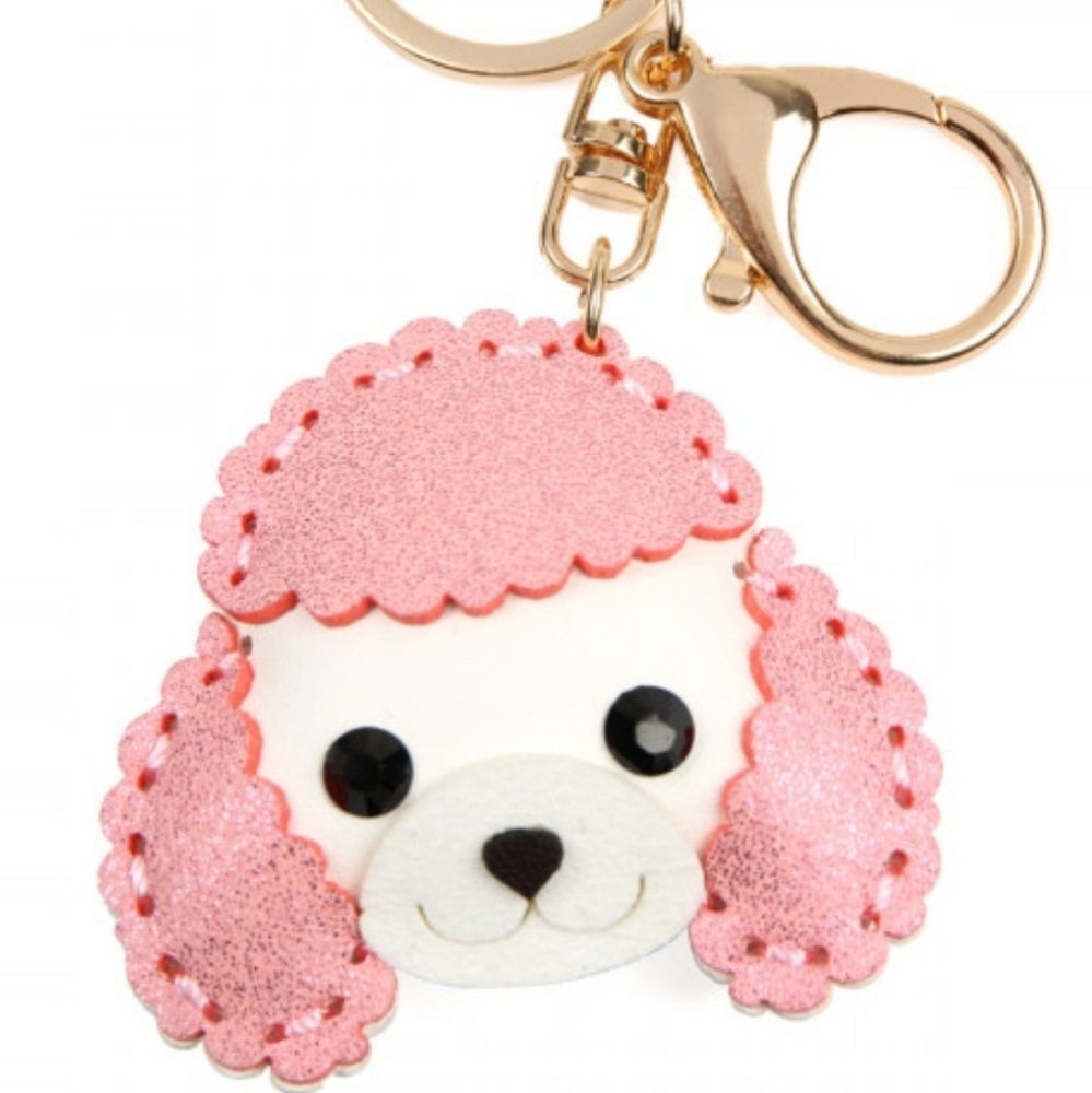 🔑Pink Poodle Keychain🔑